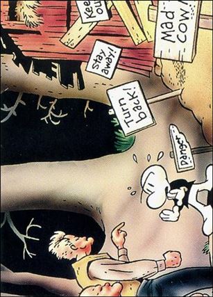 Bone: Series 1 (Base Set) card 69 Mad Cow