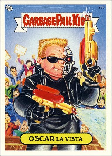 Garbage Pail Kids All-New Series 2 (Base Set)   card 28b Oscar La Vista