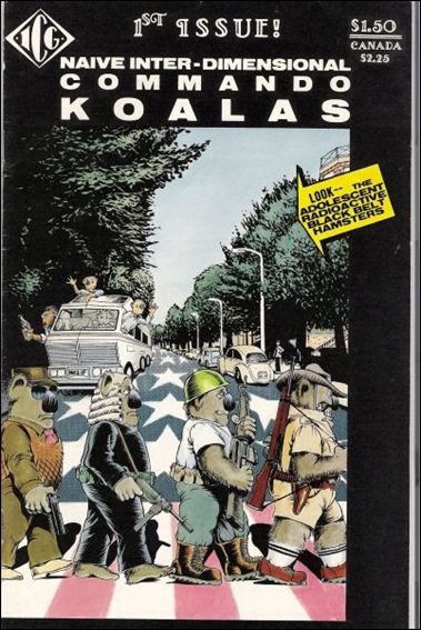 Naive Inter-Dimensional Commando Koalas issue 1