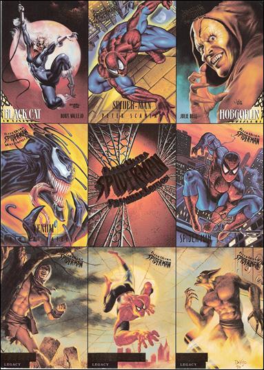 Fleer Ultra Spider-Man (Promo) card nn2 9-Card Promo Sheet
