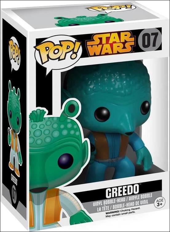 POP! Star Wars figure 7-B Greedo (Vault Edition)