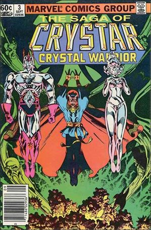 Saga of Crystar Crystal Warrior issue 3-B Newsstand Cover