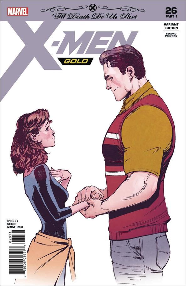 X-Men: Gold issue 26-B Michele Bandini Cover (2nd Printing)