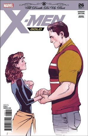 X-Men: Gold issue 26-B Michele Bandini Cover (2nd Printing)