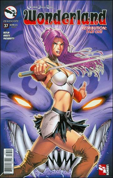 Grimm Fairy Tales Presents Wonderland issue 37 Jason Metcalfe Cover