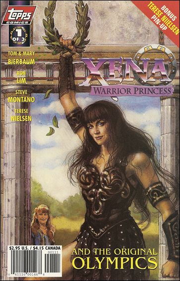 Xena: Warrior Princess: And the Original Olympics issue 1-B Terese Nielsen Cover