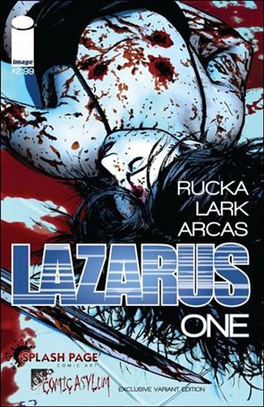 Lazarus (2013) issue 1-D Comic Asylum & Splash Page Art Cover