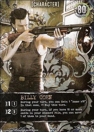 Resident Evil: Alliance (Base Set) card CH-017 Billy Coen