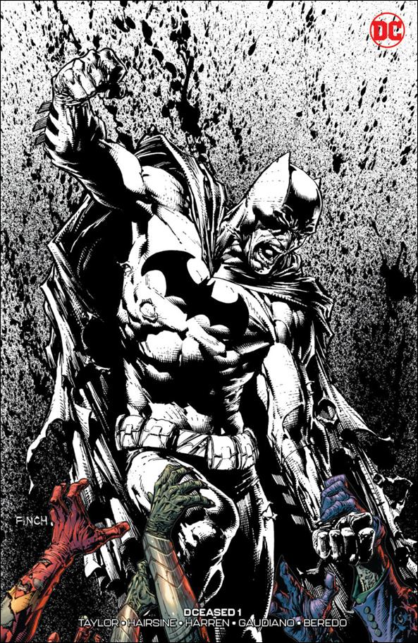 DCeased issue 1-SF David Finch Bulletproof Color Splash Cover 1/1500
