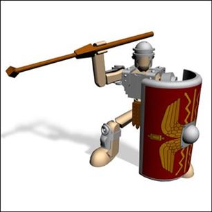 Stikfas figure 15 Alpha Male Legionnaire