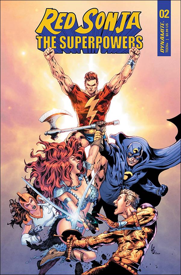 Red Sonja: The Superpowers issue 2-C Jonathan Lau Cover