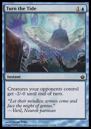 Magic the Gathering: Mirrodin Besieged (Base Set) card 35 Turn the Tide