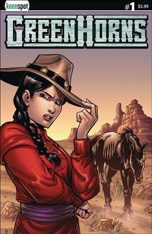Greenhorns issue 1-F Athila Fabbio & Pete Pantazis Cowgirl Cover