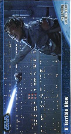 Star Wars Trilogy Widevision (Base Set) card 47 A Terrible Blow