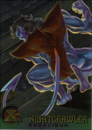 1996 Fleer Ultra X-Men All Chromium (Base Set) card 27 Nightcrawler