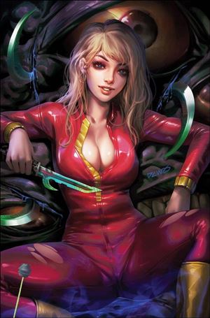 Barbarella (2021) issue 6-Q Derrick Chew Virgin Cover