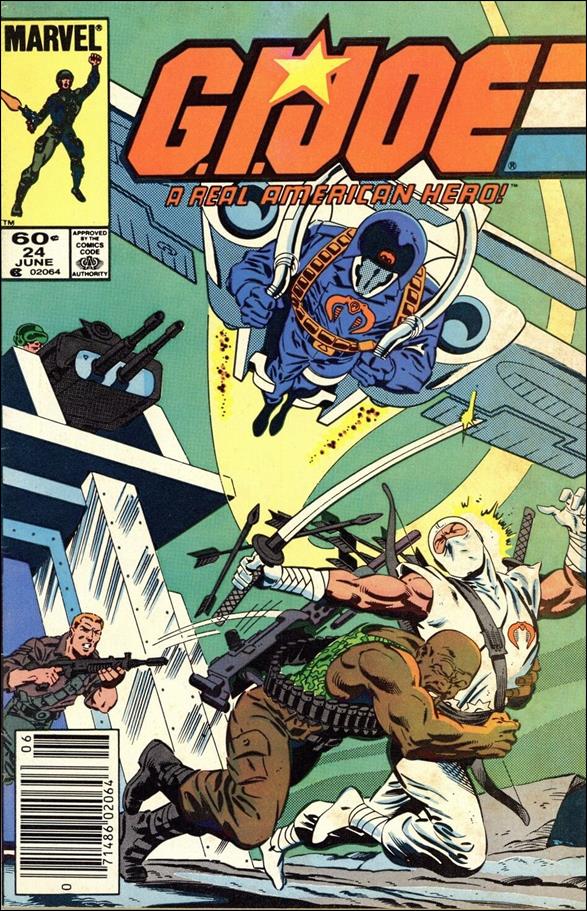 G.I. Joe: A Real American Hero issue 24-B Newsstand Cover