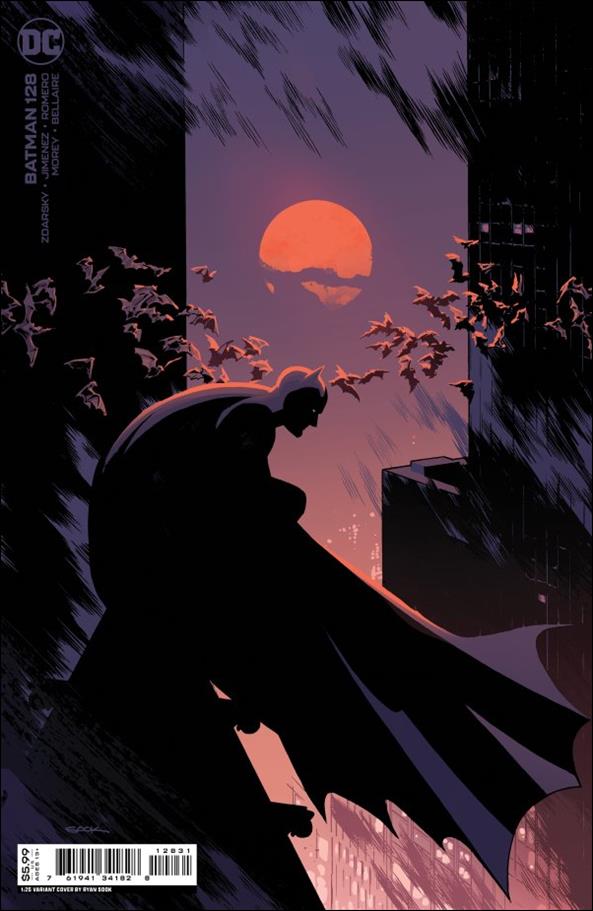 Batman (2016) issue 128-E Ryan Sook 1:25 Cardstock Cover