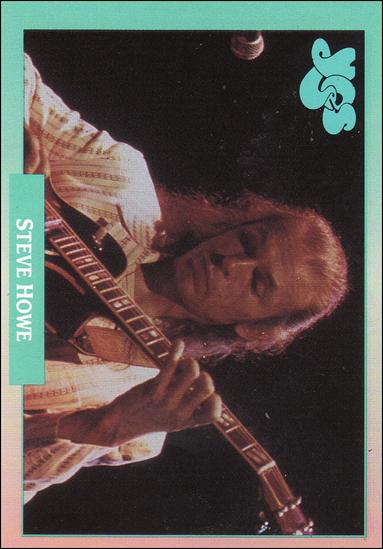 Rock Cards (Base Set) card 156 Steve Howe