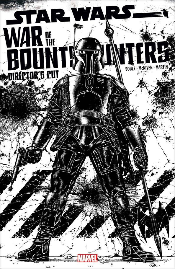 Star Wars: War of the Bounty Hunters Alpha issue Alpha-G Steve McNiven Director's Cut 1:25 B&W Cover