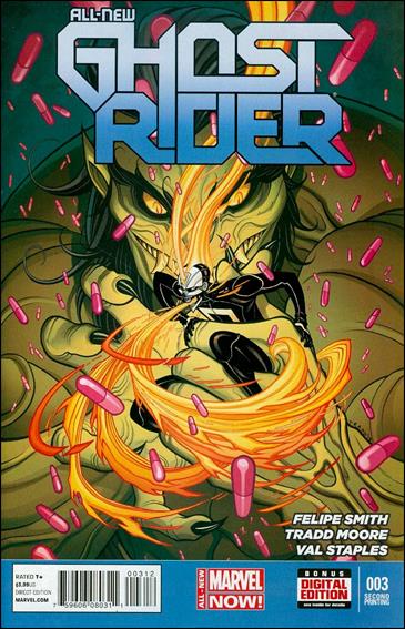 All-New Ghost Rider issue 3-D Tradd Moore Cover (2nd Printing)
