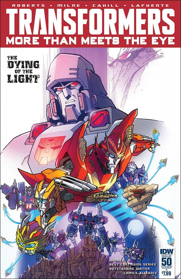 Transformers: More Than Meets the Eye (2012) issue 50 Alex Milne Cover