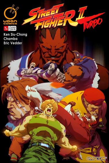 Street Fighter II Turbo issue 7 Jeffrey "Chamba" Cruz Cover