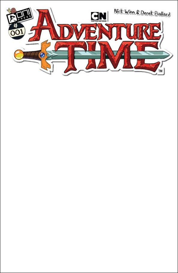 Adventure Time (2025) issue 1-E Blank/Sketch Cover