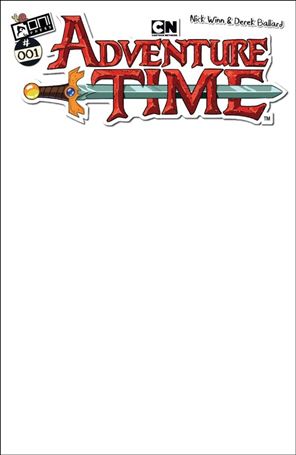 Adventure Time (2025) issue 1-E Blank/Sketch Cover