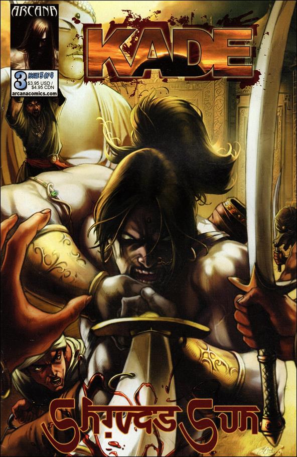 Kade: Shiva's Sun issue 3 Caanan White Cover 