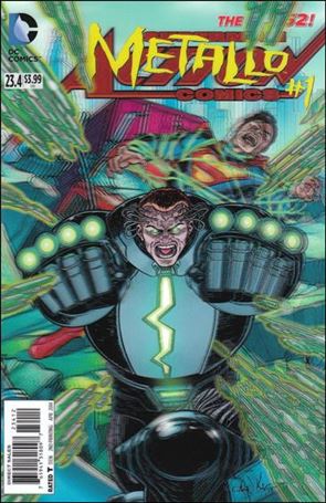 Action Comics (2011) issue 23.4-C Metallo 3D Cover (2nd Printing)