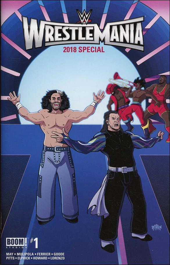 WWE: Wrestlemania 2018 Special issue 1-B Will Robson Cover