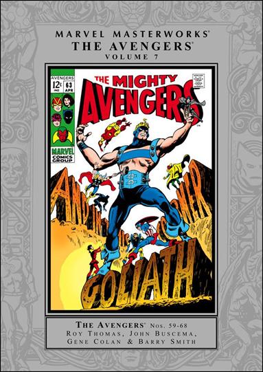 Marvel Masterworks: The Avengers issue 7 Silver Dust Jacket