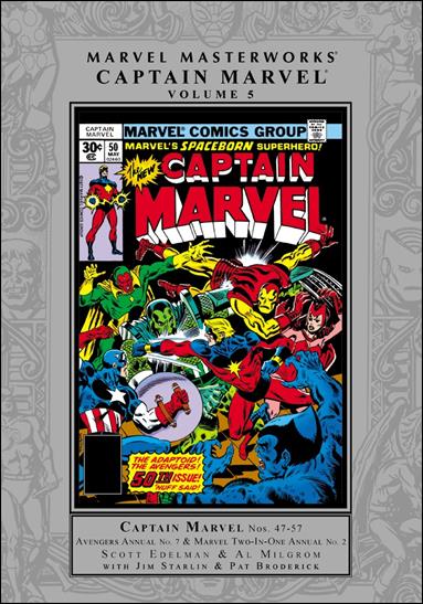 Marvel Masterworks: Captain Marvel issue 5 Silver Dust Jacket