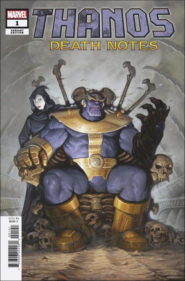 Thanos: Death Notes issue 1-G Erik M. Gist 1:100 Cover