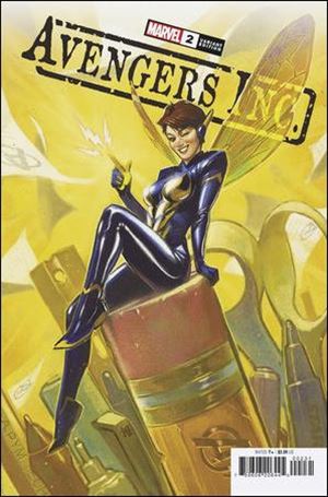 Avengers Inc. issue 2-C Ben Harvey Wasp Cover