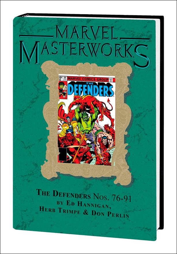 Marvel Masterworks: The Defenders issue 8-B Marble Dust Jacket Vol 321