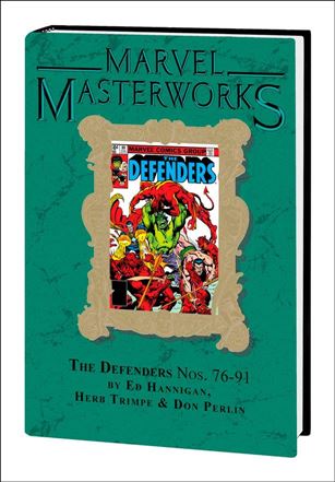 Marvel Masterworks: The Defenders issue 8-B Marble Dust Jacket Vol 321
