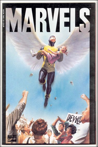 Marvels (1994) issue 2-B Non-Acetate Cover (2nd Printing)