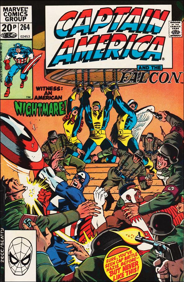 Captain America (1968) issue 264-B UK Price Cover
