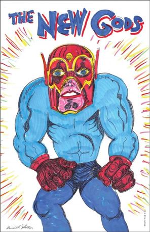 Batman (2016) issue 121-H Daniel Johnston Austin Books&Comics New Gods Cover