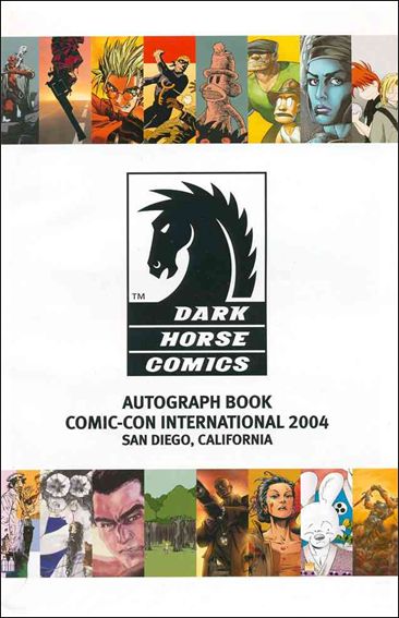 Dark Horse Comics Autograph Book issue 1