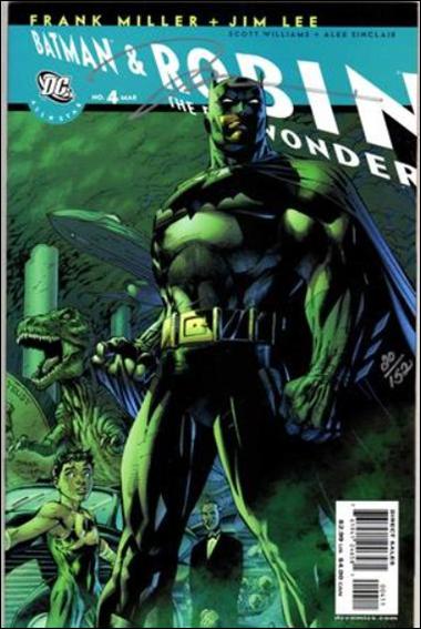 All Star Batman & Robin, the Boy Wonder issue 4-D DF Jim Lee Cover (Signed by Jim Lee)  1/152