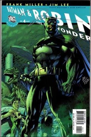 All Star Batman & Robin, the Boy Wonder issue 4-D DF Jim Lee Cover (Signed by Jim Lee)  1/152