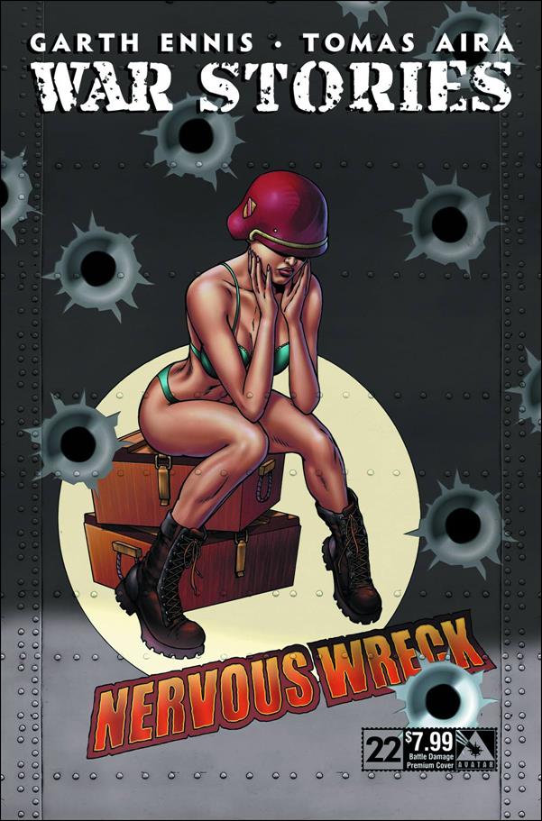 War Stories (2014) issue 22-D 1:3 Battle Damaged Good Girl Nose Art Cover