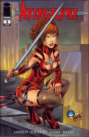 Avengelyne (2011) issue 2 Rob Liefeld Cover