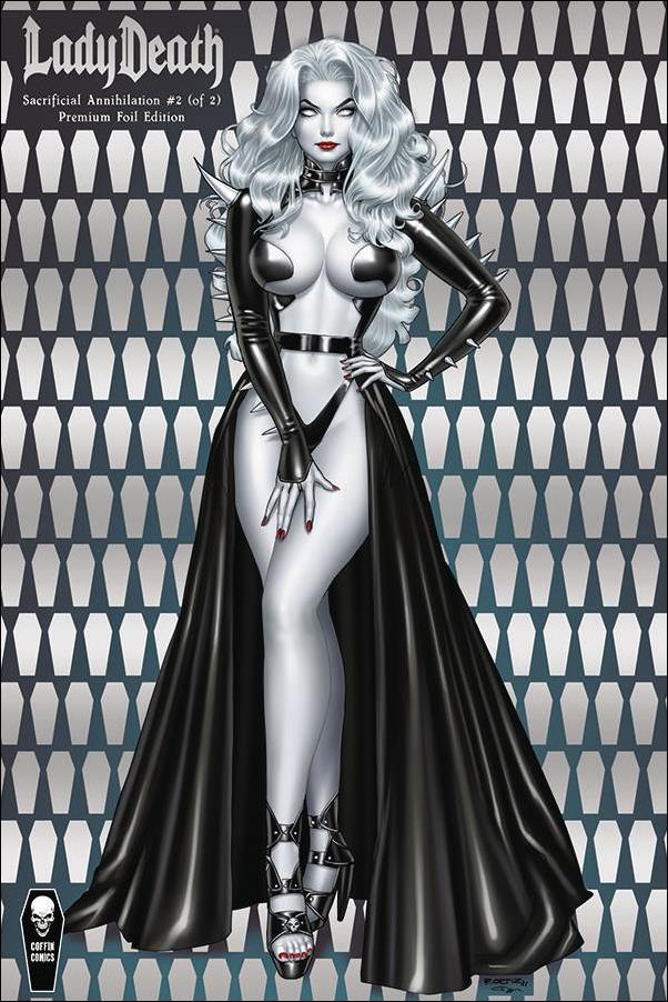 Lady Death: Sacrificial Annihilation issue 2-C Richard Ortiz Premium Foil Edition