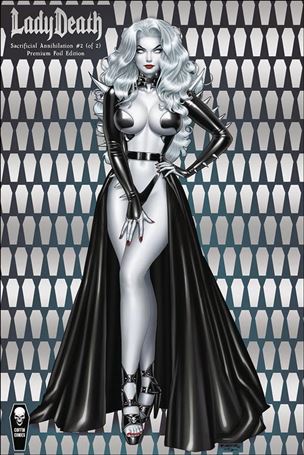 Lady Death: Sacrificial Annihilation issue 2-C Richard Ortiz Premium Foil Edition