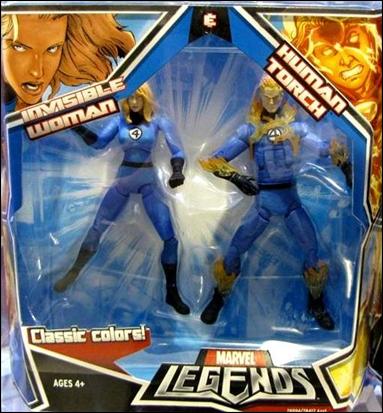 Marvel Legends (2-Packs) figure 9 Invisible Woman and Human Torch