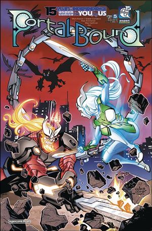 Portal Bound issue 5-B Adam Archer Cover